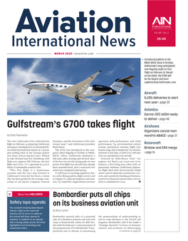 Gulfstream's G700 Takes Flight