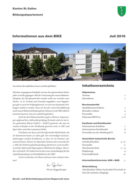 Lehrmeisterrundbrief Juli 2016