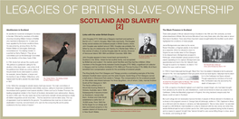 Scotland and Slavery