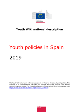 Youth Policies in Spain