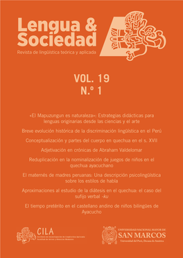 Vol. 19 N.º 1