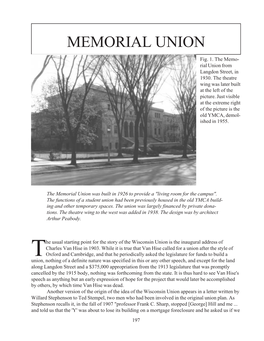 Memorial Union