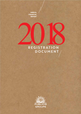 REGISTRATION DOCUMENT Worldreginfo - 72940677-6A6f-4Ea1-8E9e-3De663a3e7b0 CONTENTS