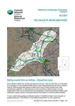 NLCA27 Vales of Irfon and Ithon