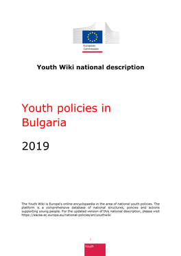 Youth Policies in Bulgaria