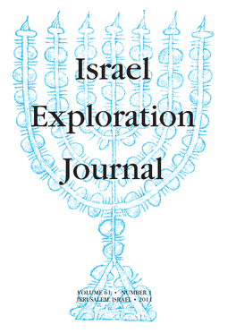 Israel Exploration Journal Abbreviations