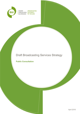 Draft Broadcasting Services Strategy