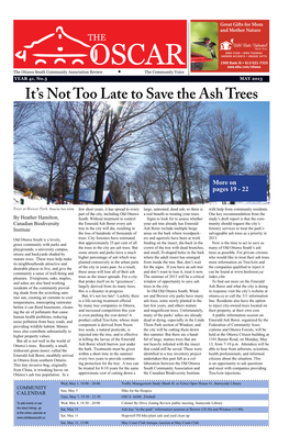 It's Not Too Late to Save the Ash Trees