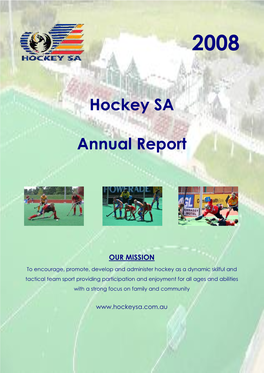 Hockey SA Annual Report