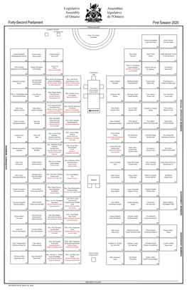 Chamber Seating Plan March 25 2020