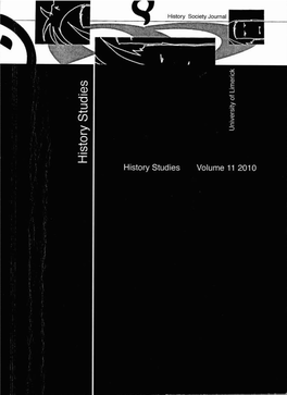 History Studies Volume 11