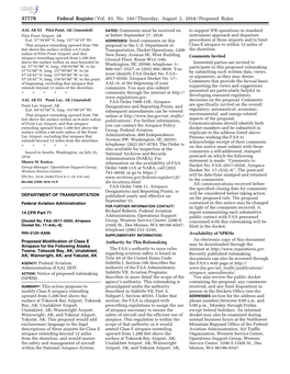 Federal Register/Vol. 83, No. 149/Thursday, August 2, 2018