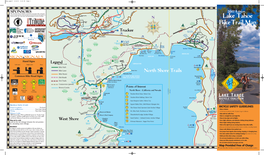 Tahoe Bike Trail Map Available to You Free of Charge: � R ��P H an Se L W Lake Tahoe S Blvd Ay Od R Wo Alder Drive D Tru Y Ck