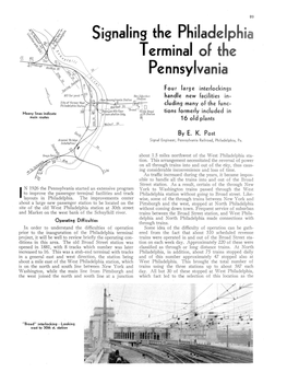 Signaling the Philadelphia Terminal of the Pennsylvania