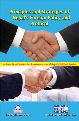Principles and Strategies of Nepal's Foreign Policy and Protocol