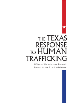 Texas Response to Human Trafficking