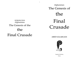 The Final Crusade / Abid Ullah Jan