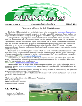 GHS Alumnews