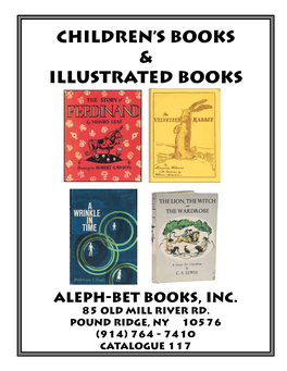 Children's Books & Illustrated Books