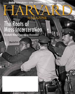 The Roots of Mass Incarceration 1969Elizabeth Hinton’S Unsettling Discoveries