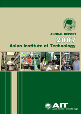 Asian Institute of Technology Published by the Asian Institute of Technology