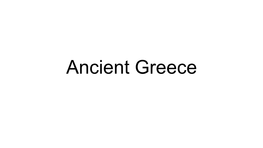 Ancient Greece Daedalic Period