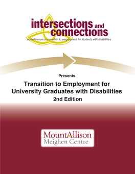 Transition to Employment for University Graduates with Disabilities