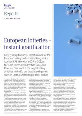 European Lotteries