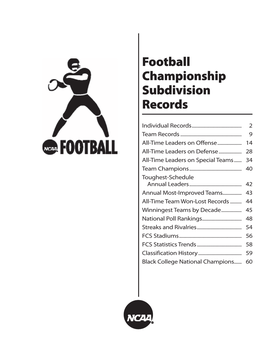 2013 Football Records Book