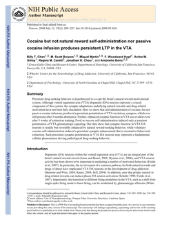 NIH Public Access Author Manuscript Neuron