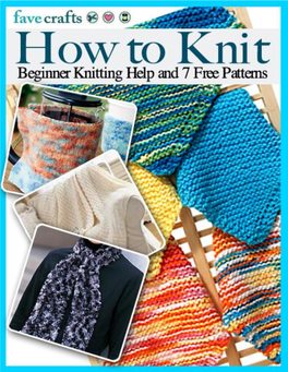 Beginner Knitting Patterns ...17