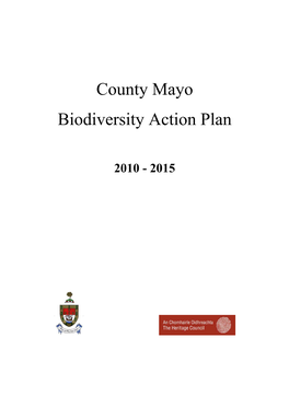 County Mayo Biodiversity Action Plan 2010