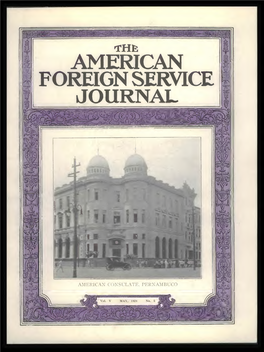 The Foreign Service Journal, May 1928