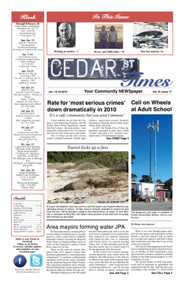 January 13Th, 2012 Issue