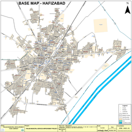 BASE MAP - HAFIZABAD to Wazirabad Batera Minor