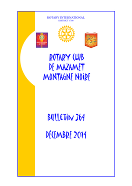 Rotary Bulletin Mazamet