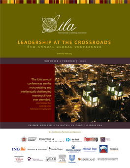 Leadership at the Crossroads