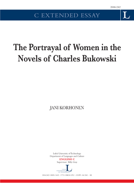 The Portrayal of Women in the Novels of Charles Bukowski