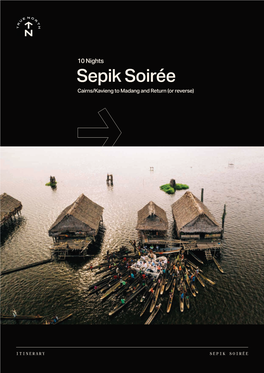 SEPIK SOIRÉE Itinerary Map