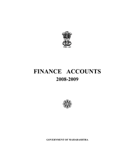 Finance Accounts 2008-2009