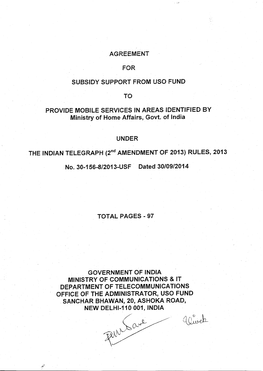 LWE Agreement