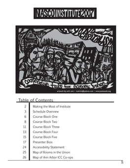 Table of Contents