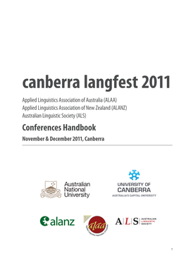 Canberra Langfest 2011