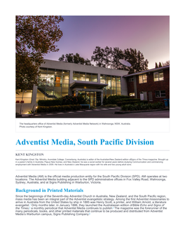 Adventist Media, South Pacific Division