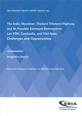 The India-Myanmar-Thailand Trilateral Highway and Its Possible