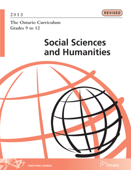 Social Sciences Humanities