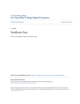 Southeast Asia Center on Irregular Warfare & Armed Groups