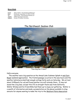 The Northwest Seabee Club
