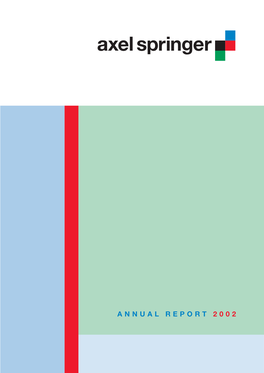 Annual Report 2002 Group Key Data