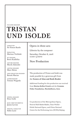 Tristan Und Isolde